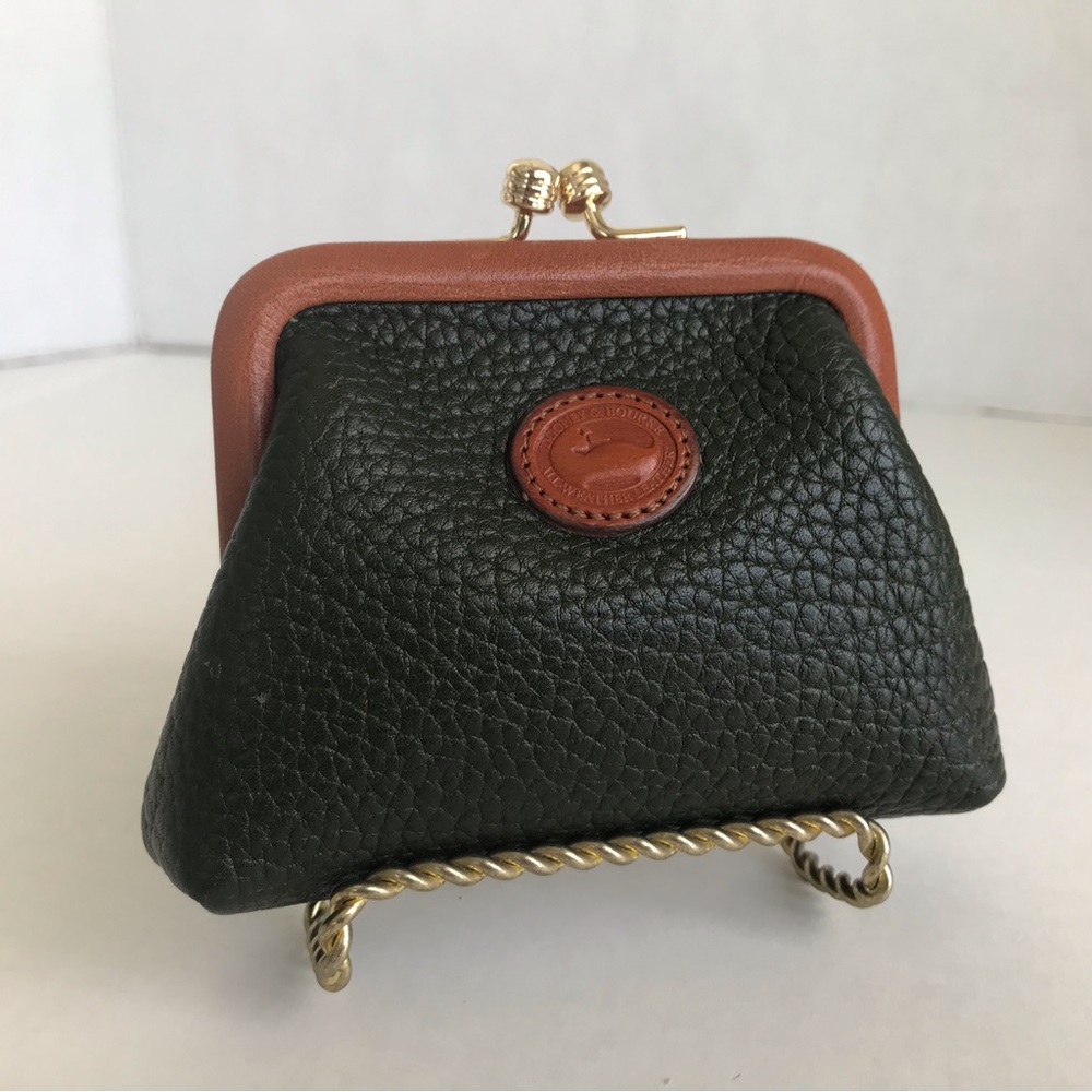 Vintage Dooney & Bourke Kiss Lock Coin Purse